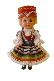 Plastová bábika - Ždiar 30 cm